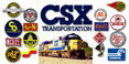 CSX Heritage License Plate